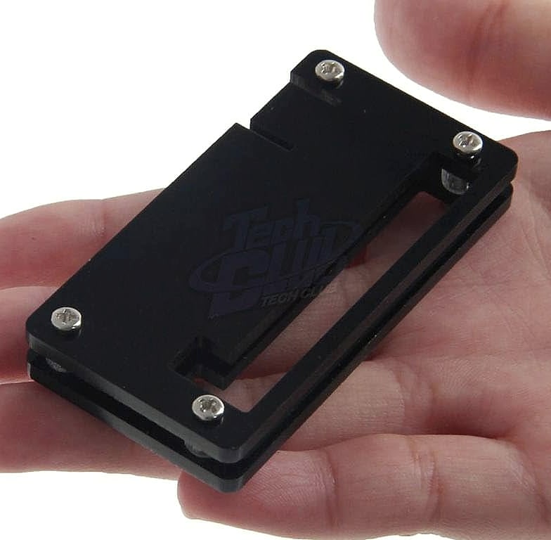 Acrylic Zero Case Shell Black Protection Box for Raspberry Pi