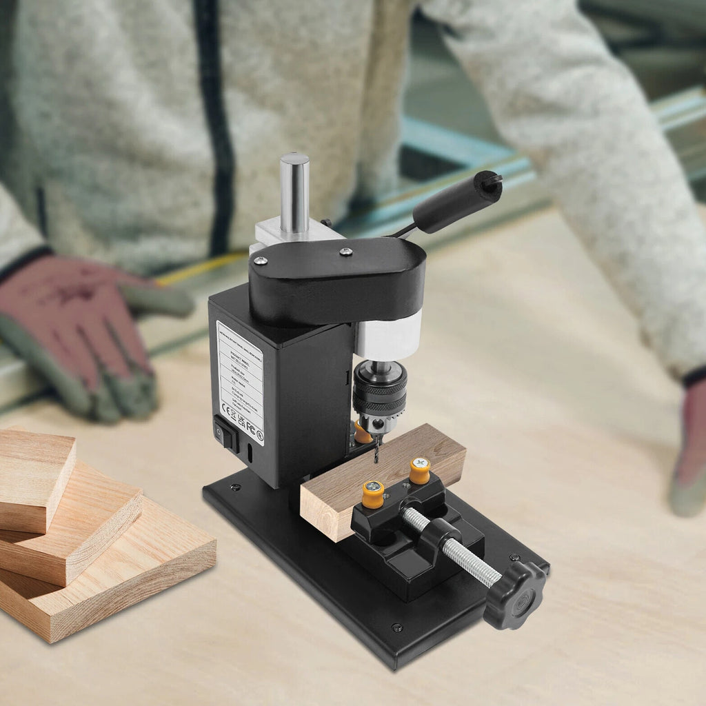 Power Bench Drill, Mini Drill Press, Adjustable Speed Electric Drilling Machine~