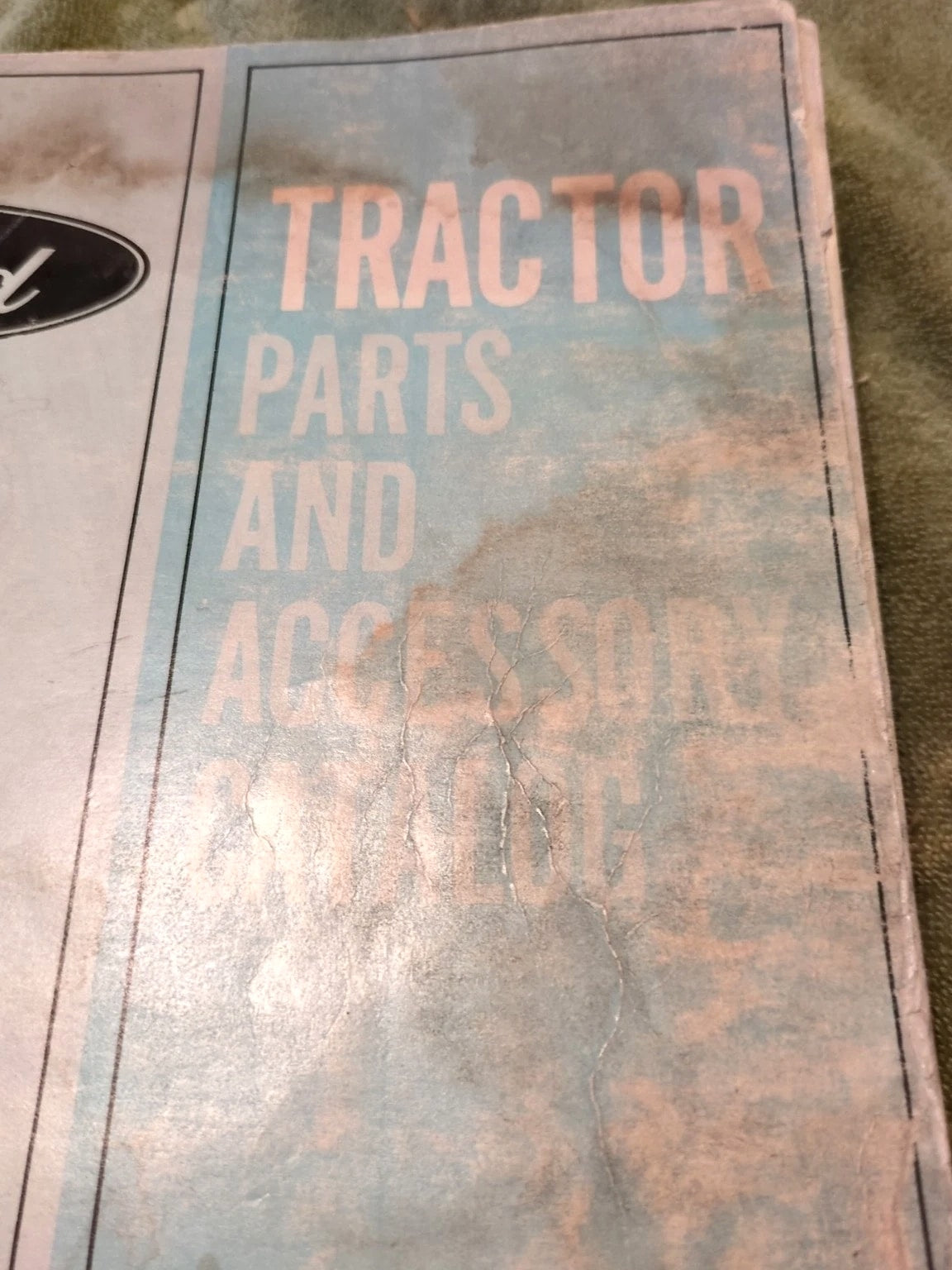 Ford Tractor parts and accs catalog 1965-75 Ford 2000, 3000, 4000, 5000, 7000