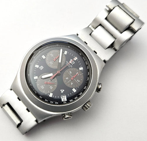 2001 Swatch Irony Chrono - YCS4015AG - Mighty - Lightly Used-
