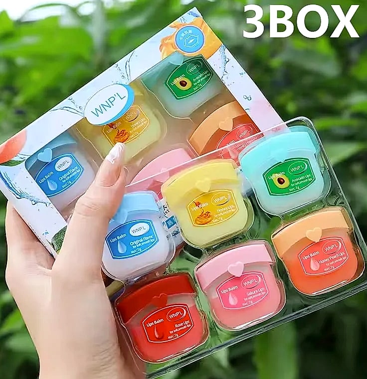 Fruit Series Lip Balm Set, 4/6/8 Pack Moisturizing Lip Care