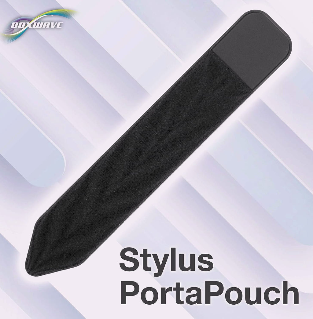 BoxWave Stylus Pouch for Odroid VU8M, Self-Adhesive Pen Holder