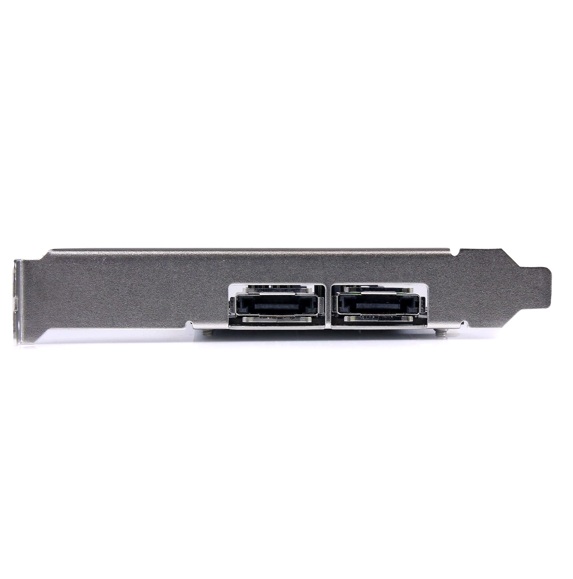 StarTech PEXESAT322I 2-Port PCIe SATA eSATA Controller Card