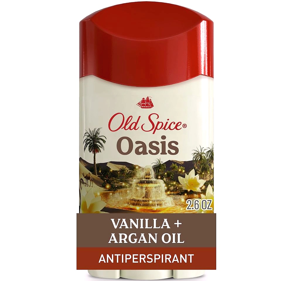 Old Spice Dry Feel Antiperspirant Deodorant, Oasis Vanilla