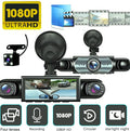 4 Channel 360° Dash Cam 1080P with Night Vision and Parking Monitor