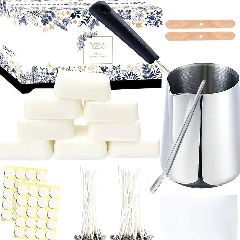 Candle Making Kit for Adults and Beginners, Candle Making Supplies Include Soy Wax