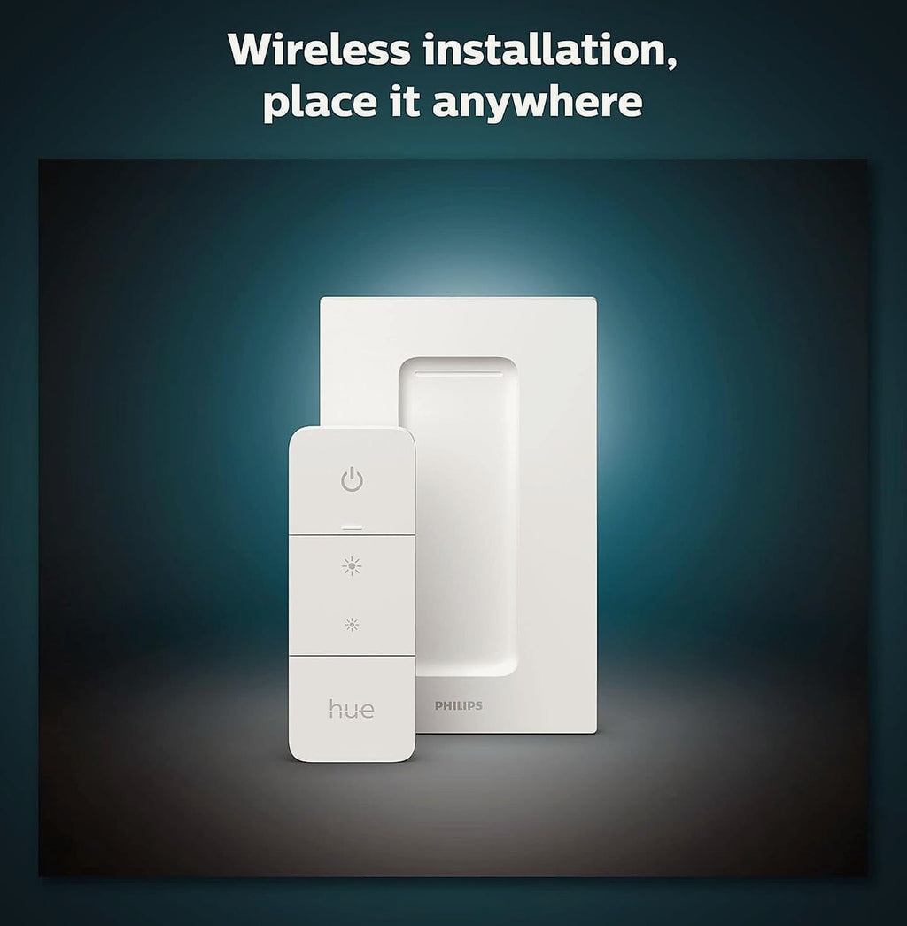 Philips Hue Smart Dimmer Switch Remote Control for Hue Lights