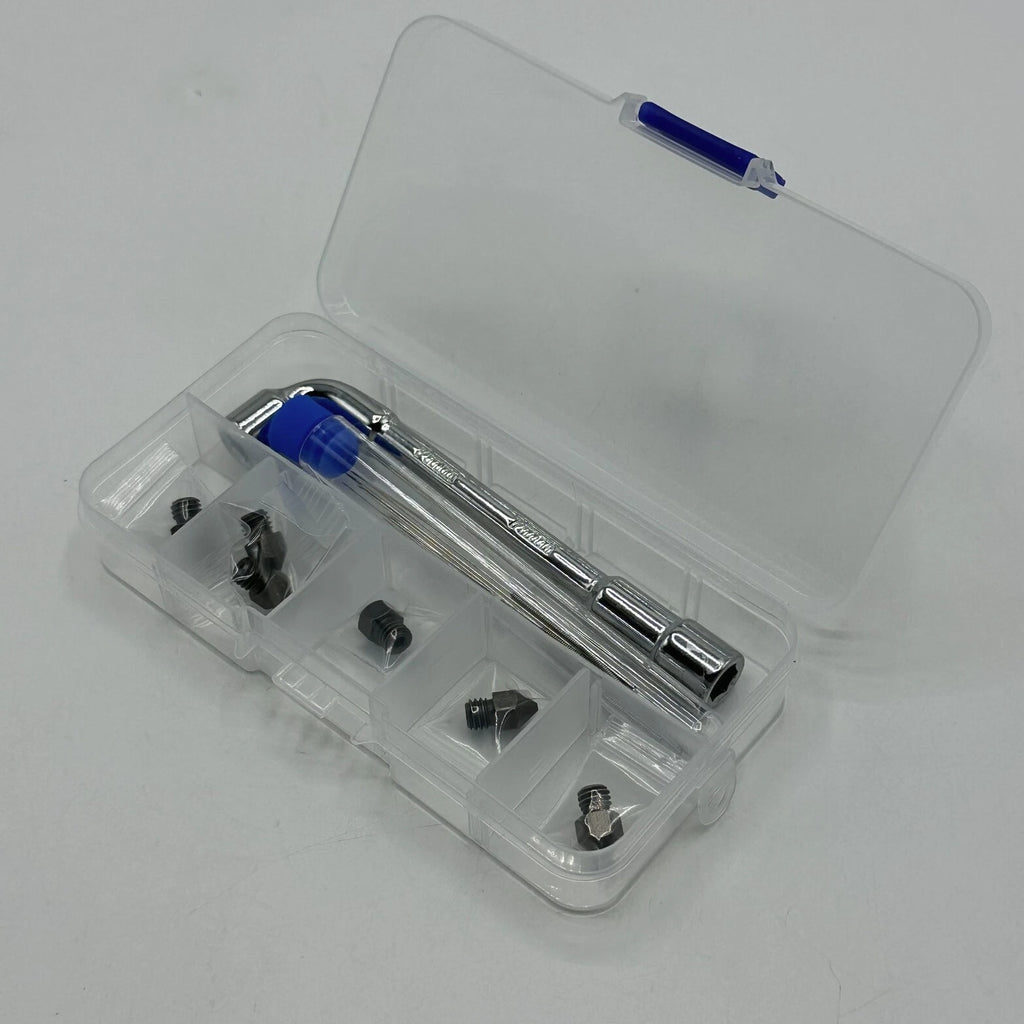 MK8 Hardened Steel Nozzle Kit 3D Printer Extruder Ender 2 3 5 CR .2 .4 .6 .8 1.0