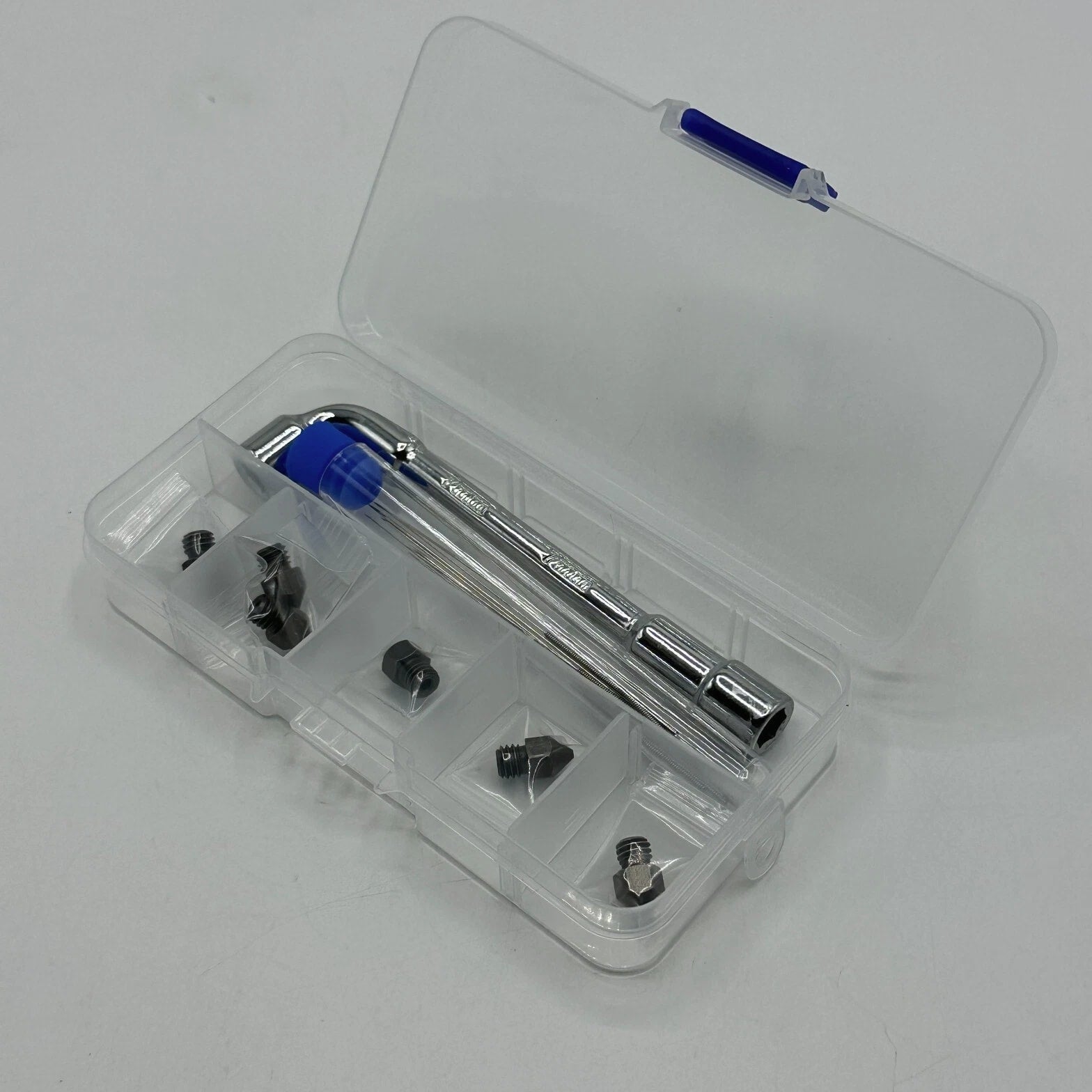 MK8 Hardened Steel Nozzle Kit 3D Printer Extruder Ender 2 3 5 CR .2 .4 .6 .8 1.0