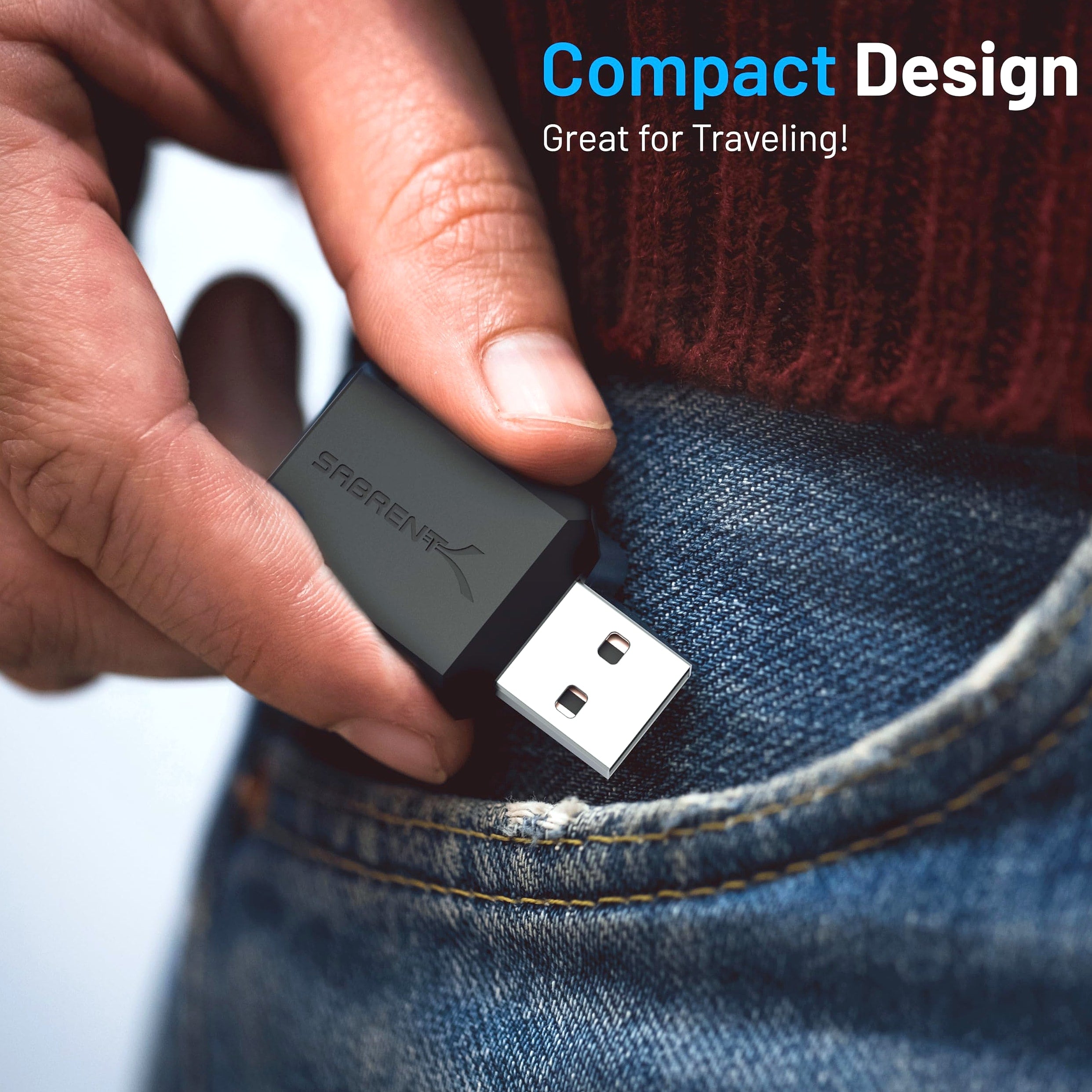 SABRENT AU-MMSA USB External Stereo Sound Adapter