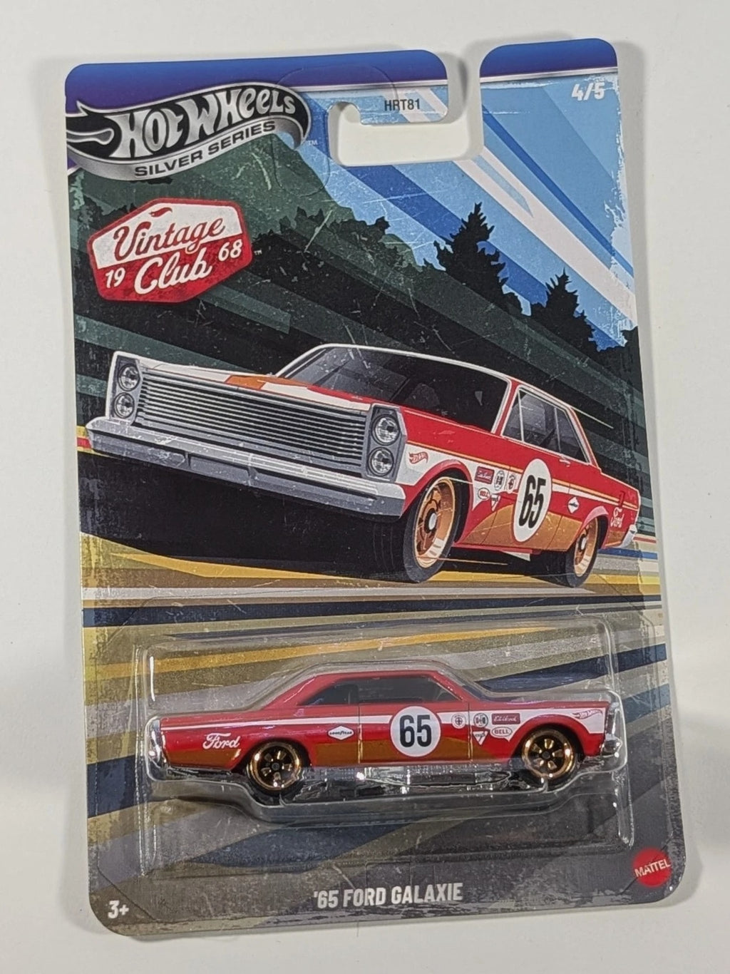 Hot Wheels Vintage Club 1968 Set of 5 Cars 1:64 Scale Diecast Cars (A31)