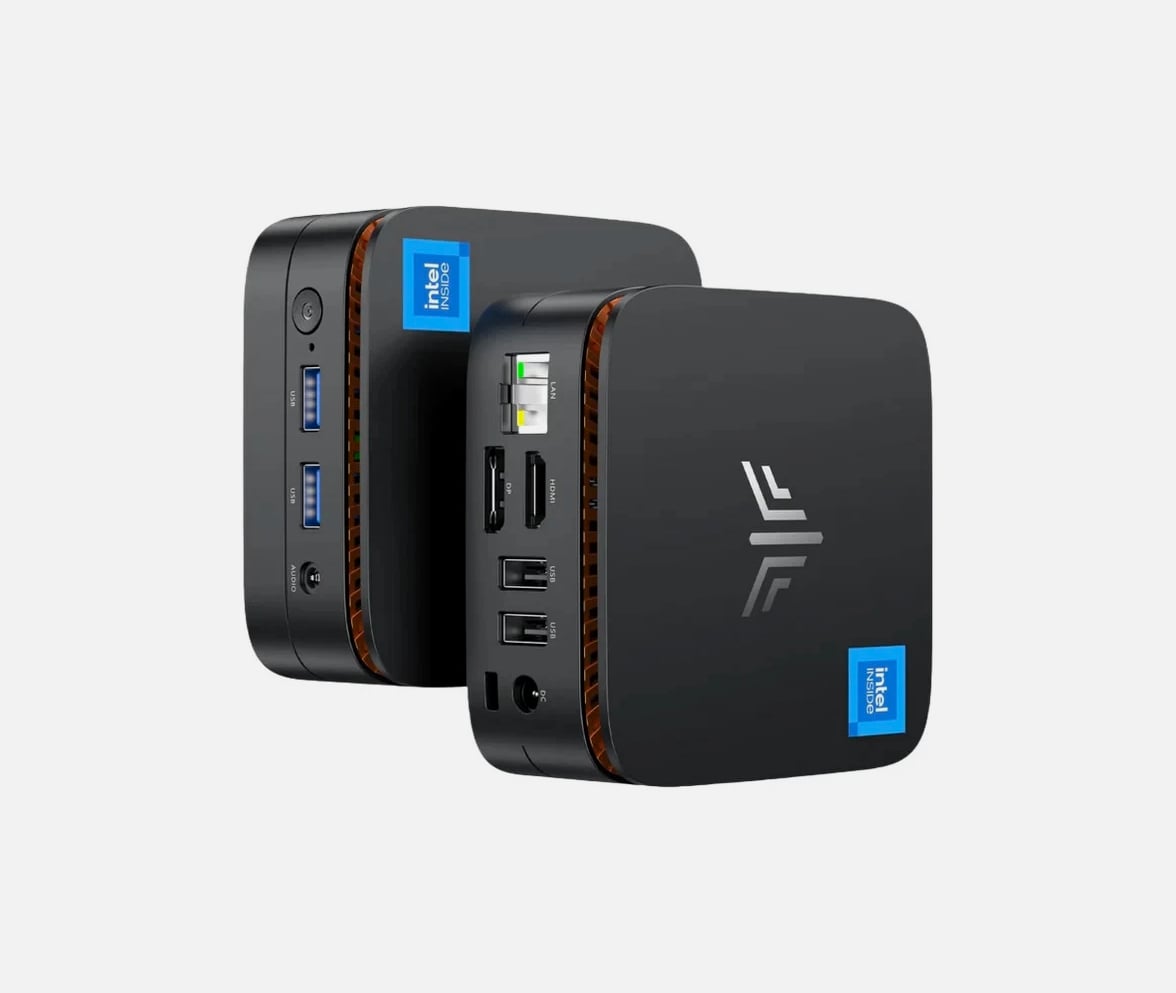NiPoGi AK1Plus Mini PC Intel N100 16GB RAM 512GB M.2 SSD Win 11 Pro
