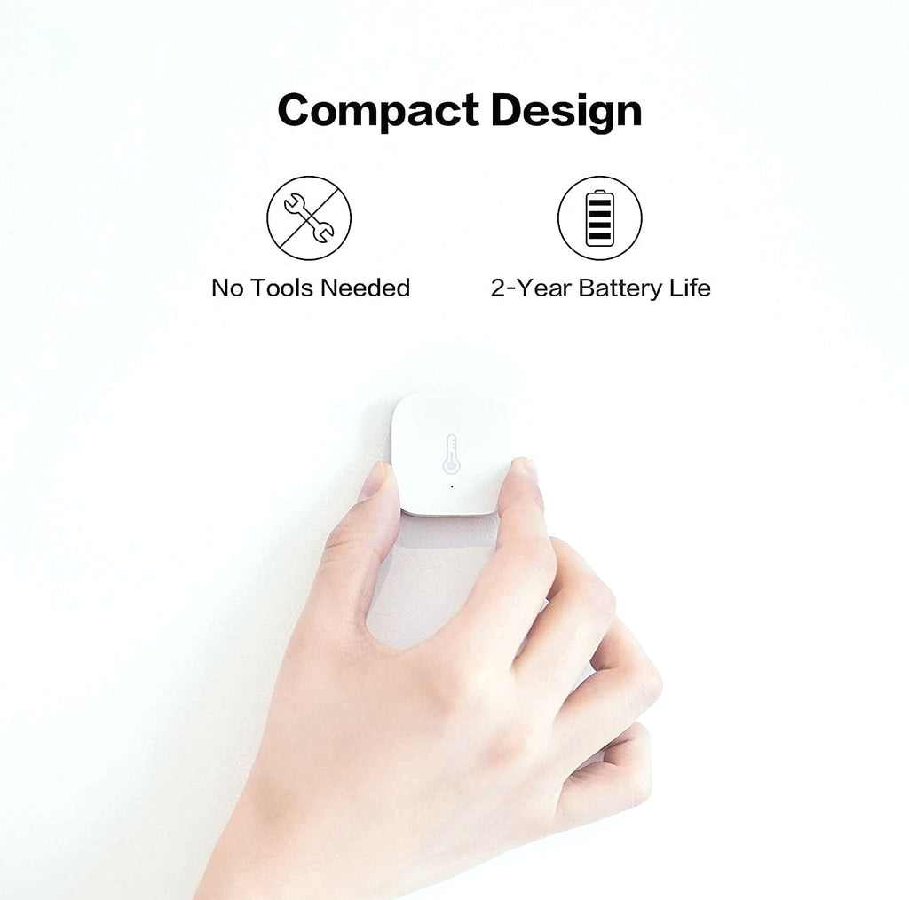 Aqara M100 Zigbee Hub with 3 Temperature Humidity Sensors
