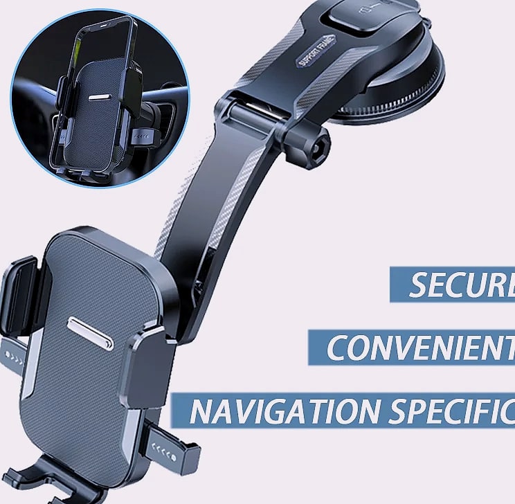Car Phone Holder Nano Silicone 360° Rotation Dashboard Mount