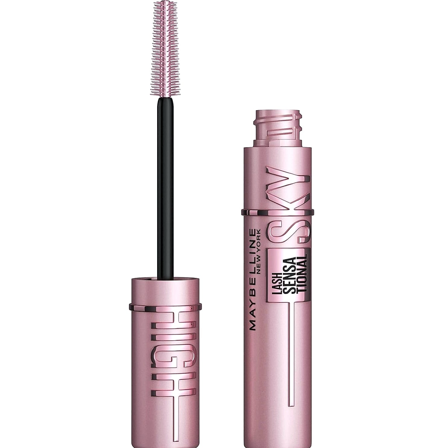 Maybelline Lash Sensational Sky High Washable Mascara, Blackest Black
