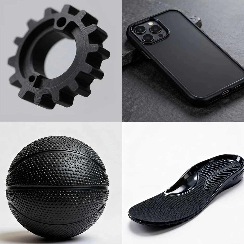 TPU Filament 1.75mm 0.3KG (Not 1kg) - Flexible 95A Soft 3D Printer Material