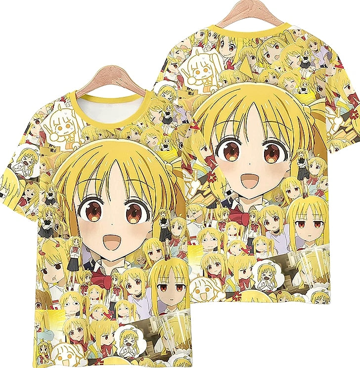 Bocchi The Rock 3D Print T-Shirt Short Sleeve