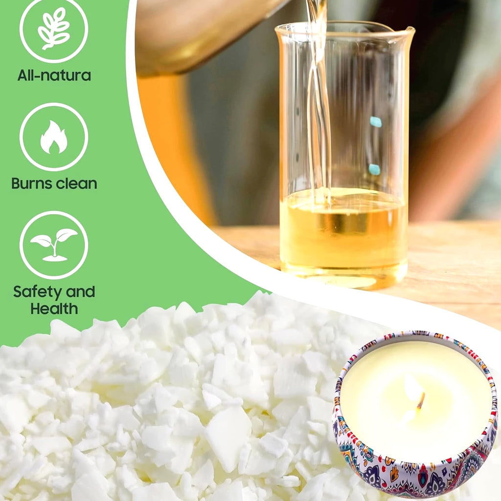 Candle Making Kit Supplies for Beginners - Soy Wax DIY Candle Making for Adults