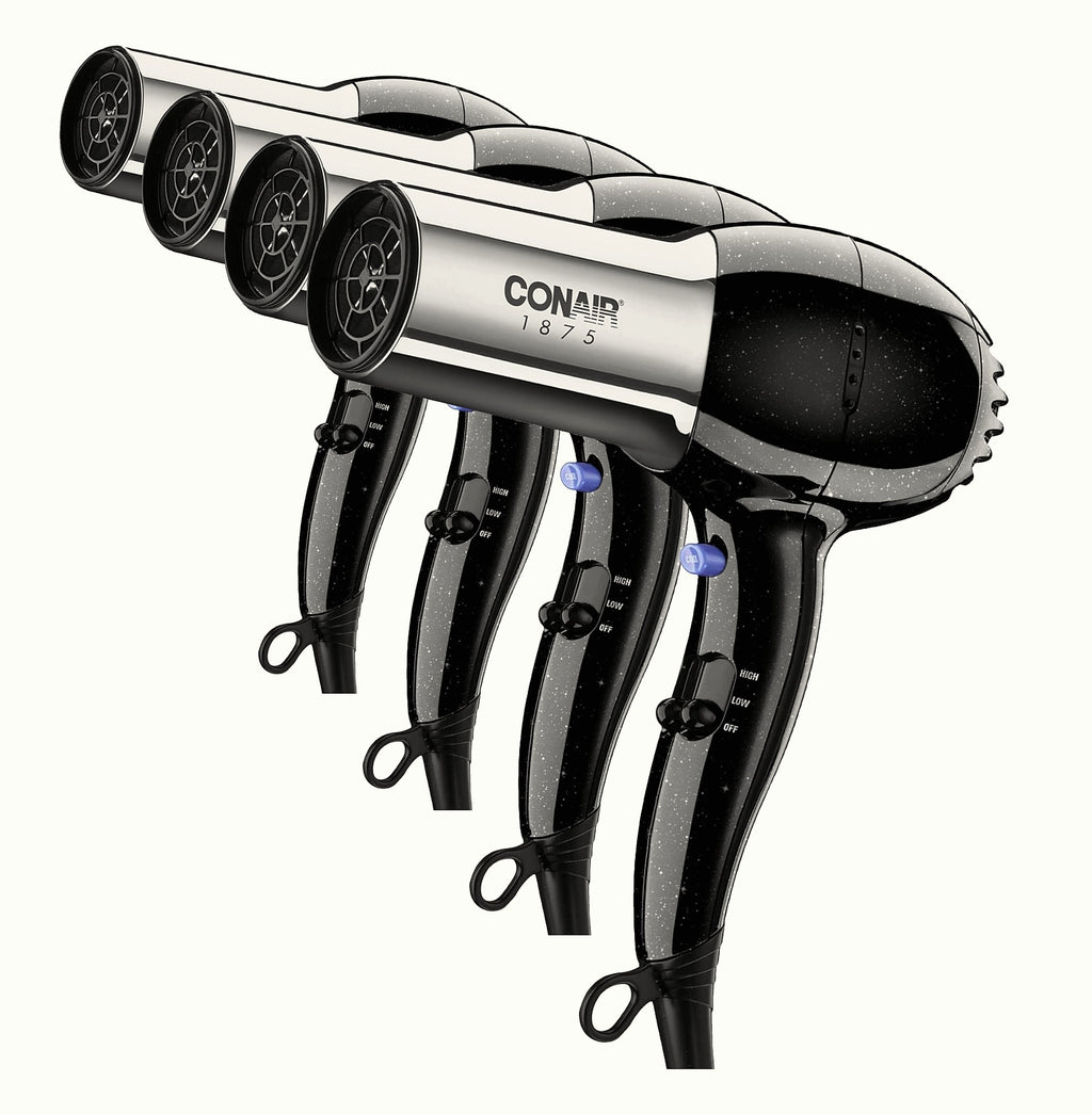 Conair 1875W Ionic Hair Dryer with Tourmaline Ceramic Technology