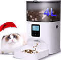 ANDOLL HOME Automatic Cat Feeder 4L with Voice Recorder
