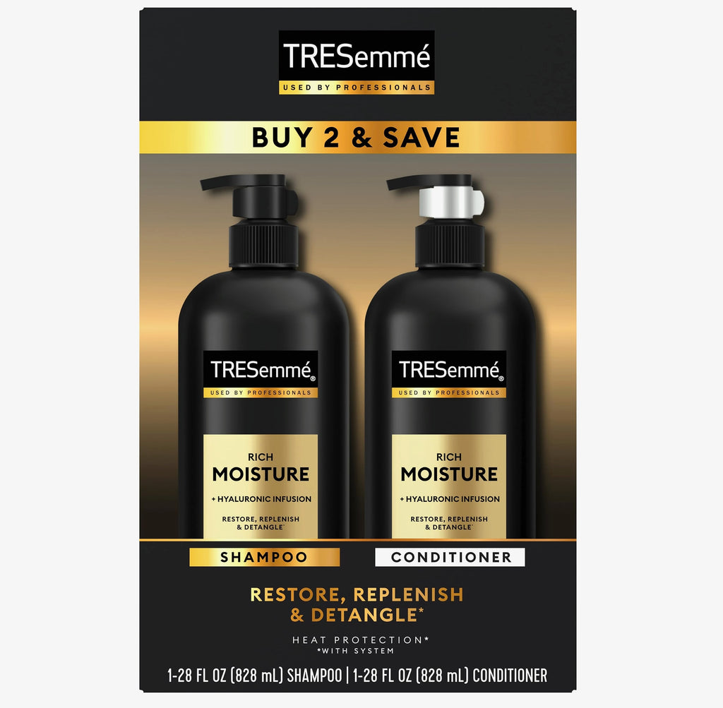 TRESemmé Rich Moisture Shampoo and Conditioner Set 28 oz