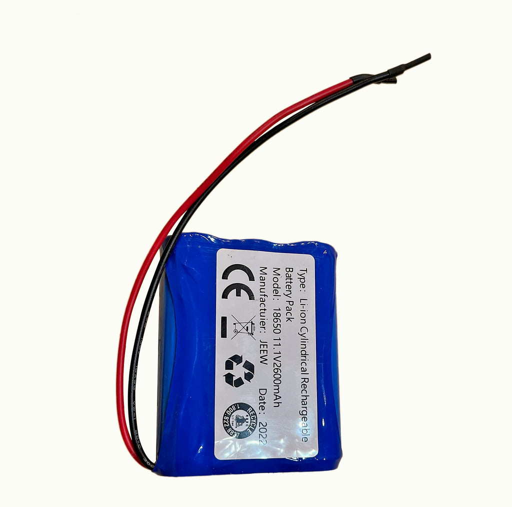 FixtureDisplays 18650 Li-ion Battery Pack 12V 2600mAh Rechargeable