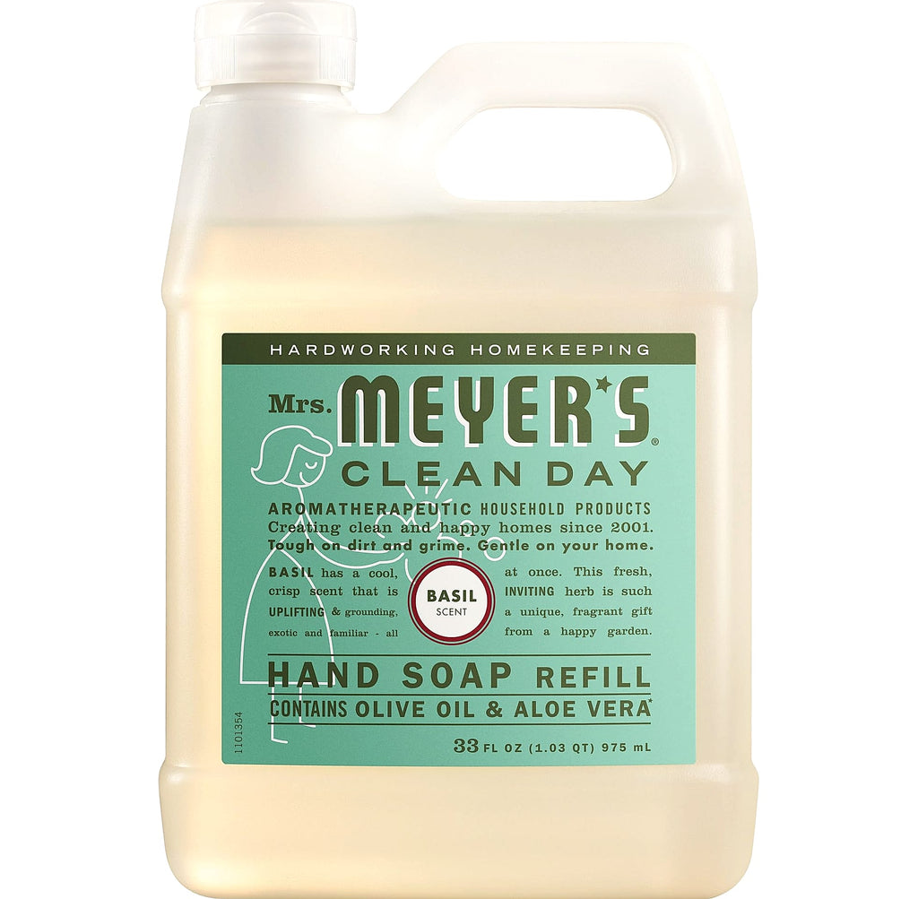 Mrs. Meyer's Clean Day Hand Soap Refill Rain Water 33 Oz