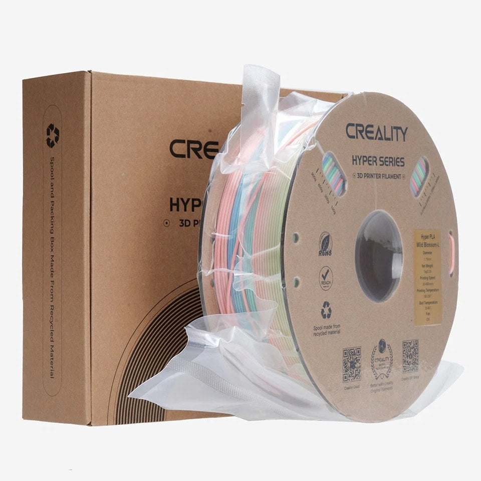 【BUY 5 PAY 3】Creality Hyper Rainbow PLA 3D Printer Filament High-Speed Printing