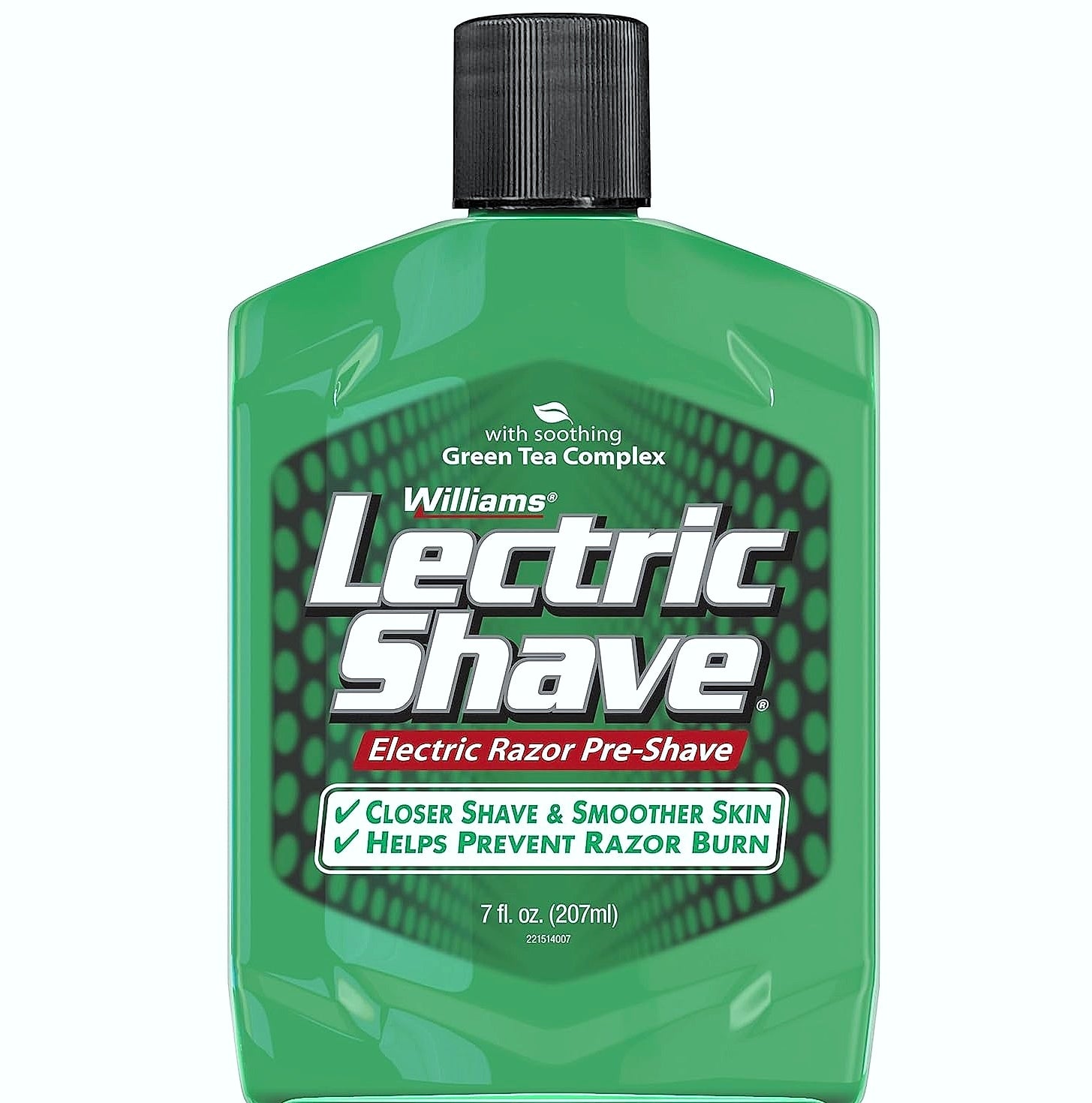 Williams Lectric Shave Electric Razor Pre-Shave, 7 oz