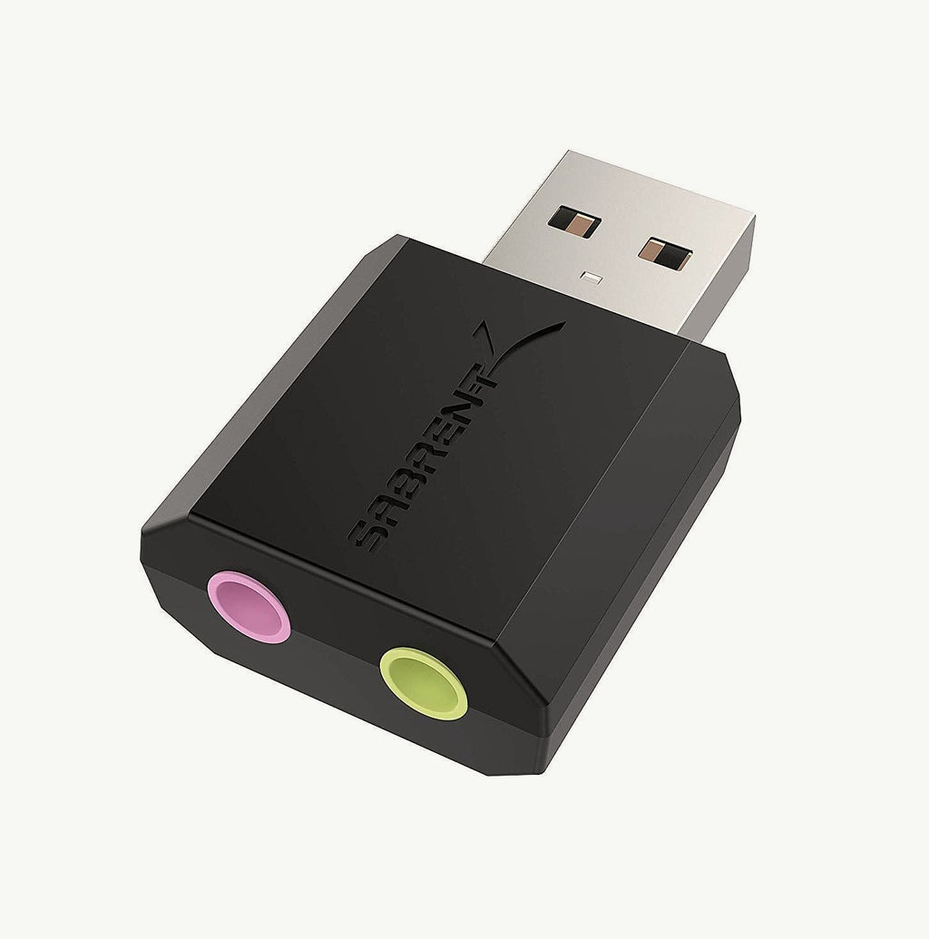 SABRENT AU-MMSA USB External Stereo Sound Adapter