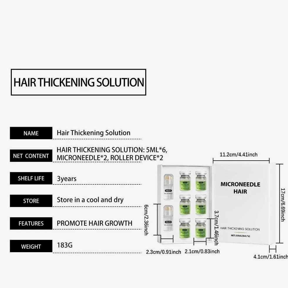 1-5 Set Advanced Ginseng Hair Care System, Natural Botanical Daily Hair Care Set