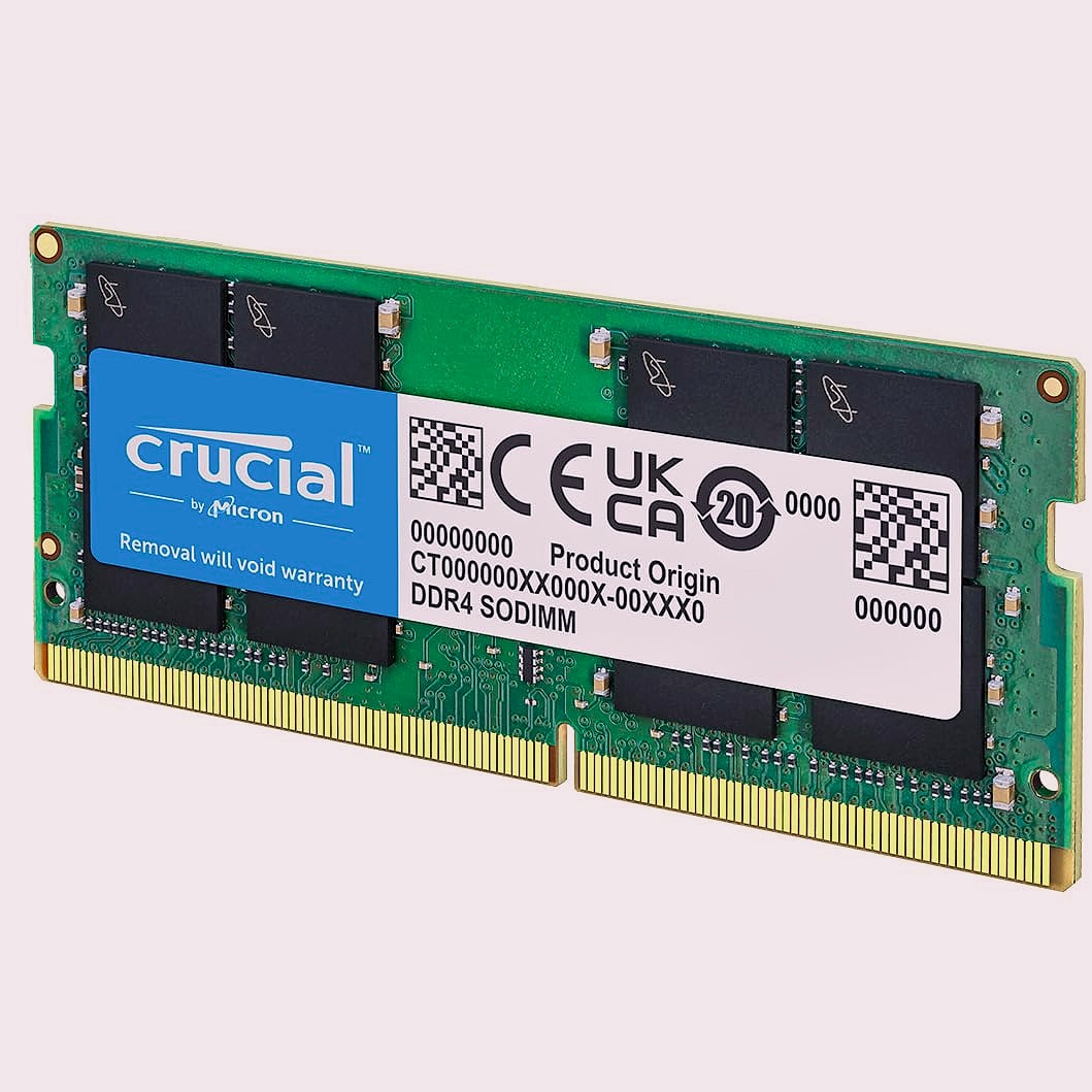 Crucial 16GB DDR4 3200MHz Laptop Memory SODIMM
