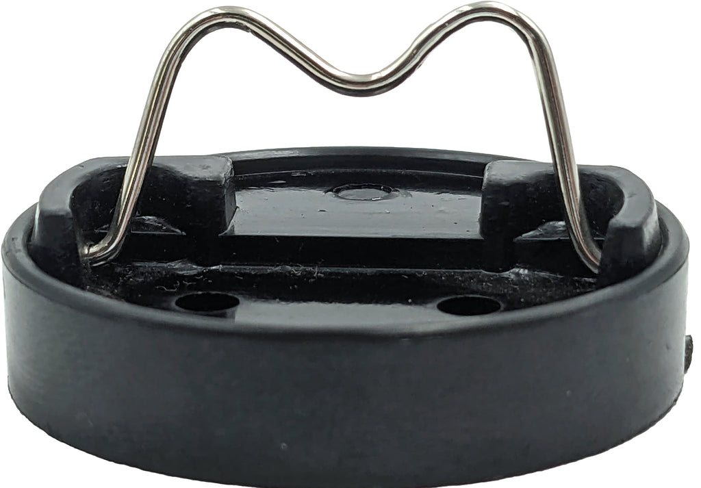 Electronix Express Mini Portable Soldering Iron Stand, Collapsible, Heat-Resistant Plastic, Stainless Steel Bracket, Measures 1.67" x 1.67" x 0.44"