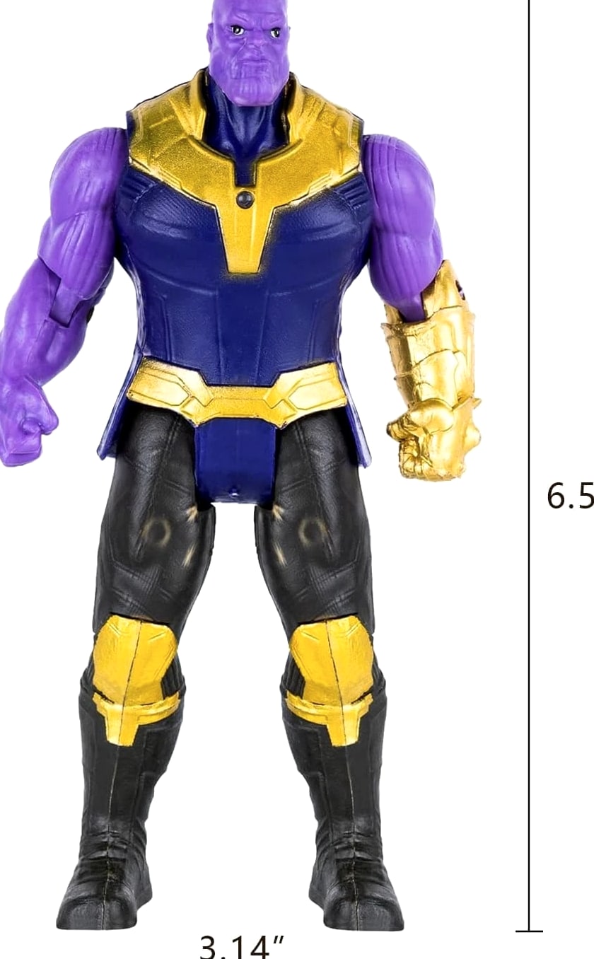 MUKSSE 14 pcs Big Set Superhero Action Figures – Collectible Models 6.5-inche...