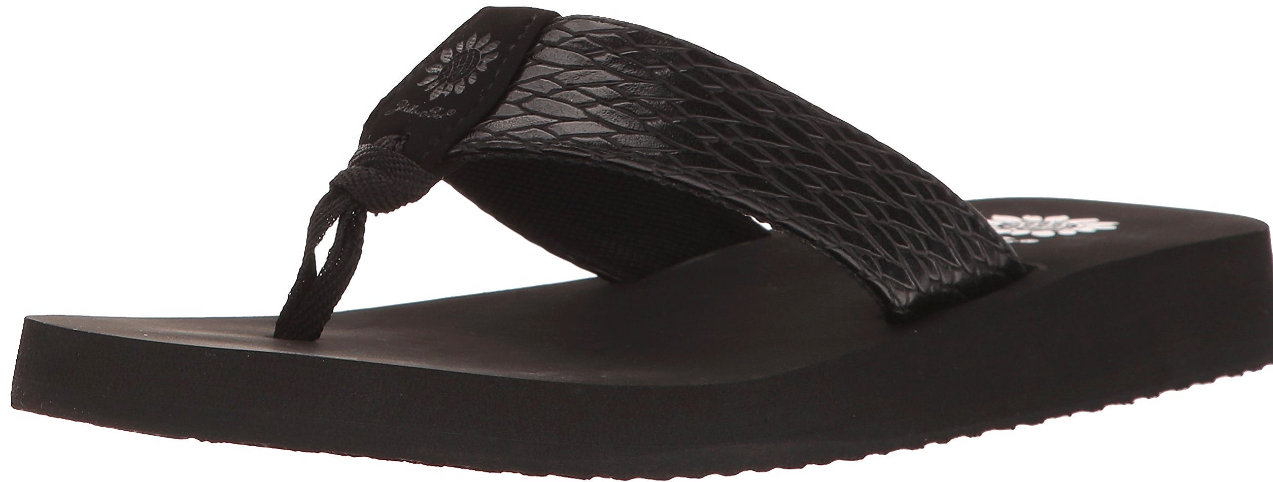 Yellow Box Flax Women's Wedge Sandal in Cross Stitch