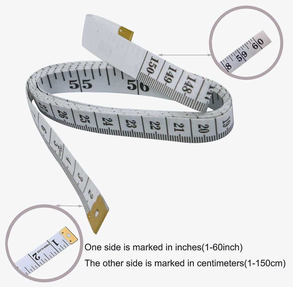 GDMINLO 60-inch Soft Tape Measure Double Scale Sewing