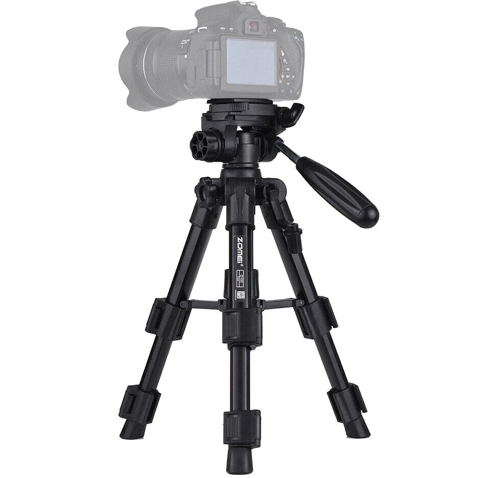 ZOMEI Q100 Mini 20" Portable Tripod Tabletop Stand Holder For DSLR Camera Phone