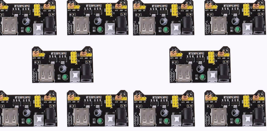 HiLetgo 5pcs MB102 Breadboard Power Supply Module 3.3V 5V