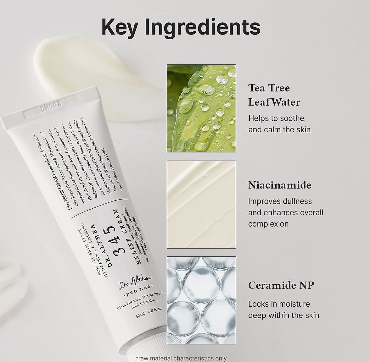 Dr.Althea 345 Relief Cream - Soothing Daily Moisturizer