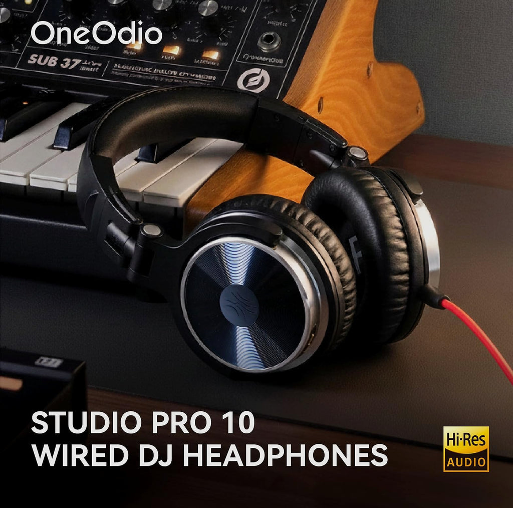 OneOdio Pro-10 Studio Monitor Headphones with 50mm Drivers