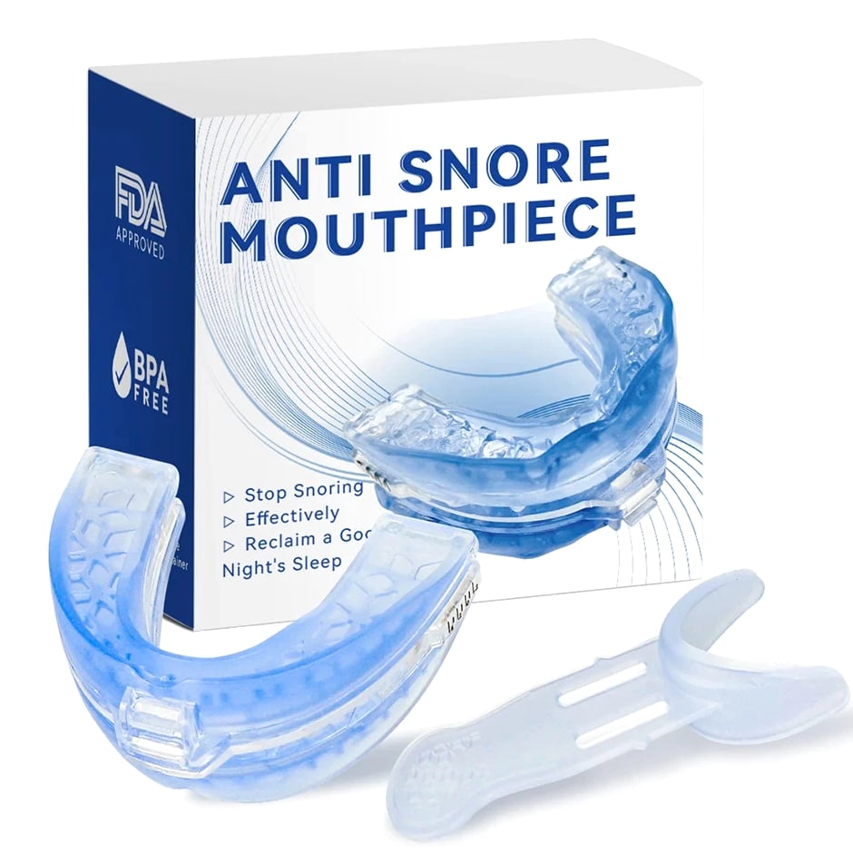 Adjustable Anti Snoring Bruxism Mouth Guard AntiSnoring Mouthpiece Improve Sleep