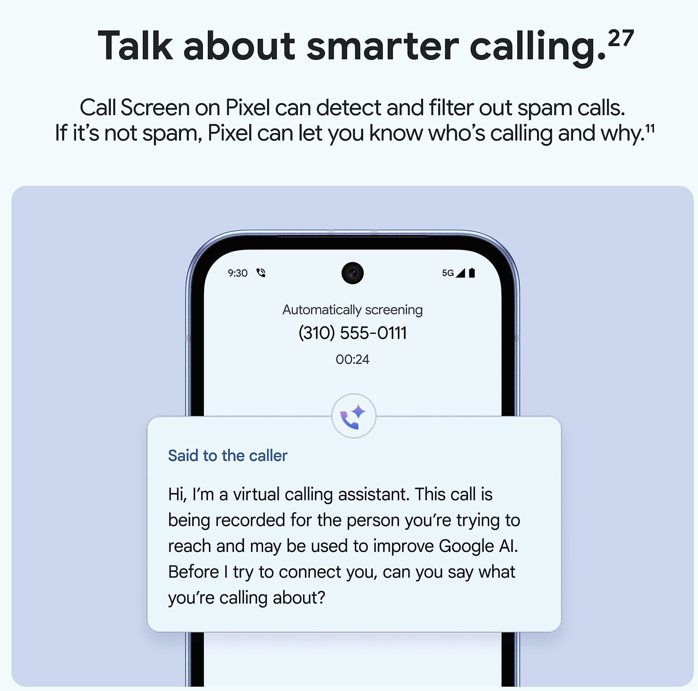 Google Pixel 9a Unlocked Android Smartphone with Gemini AI
