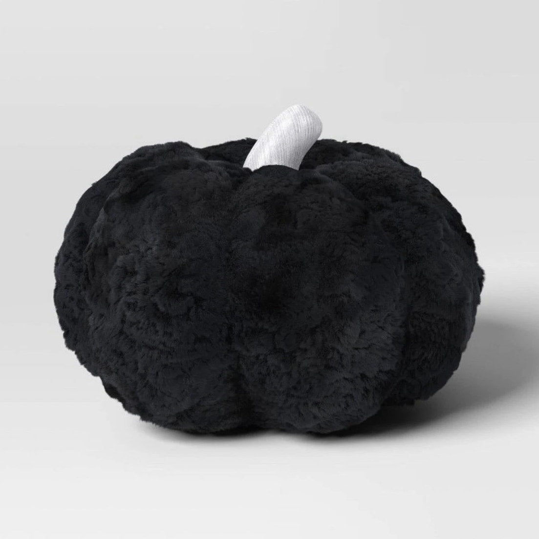 8"x10" Novelty Plush Pumpkin Pillow – Black | Hyde & EEK Boutique™