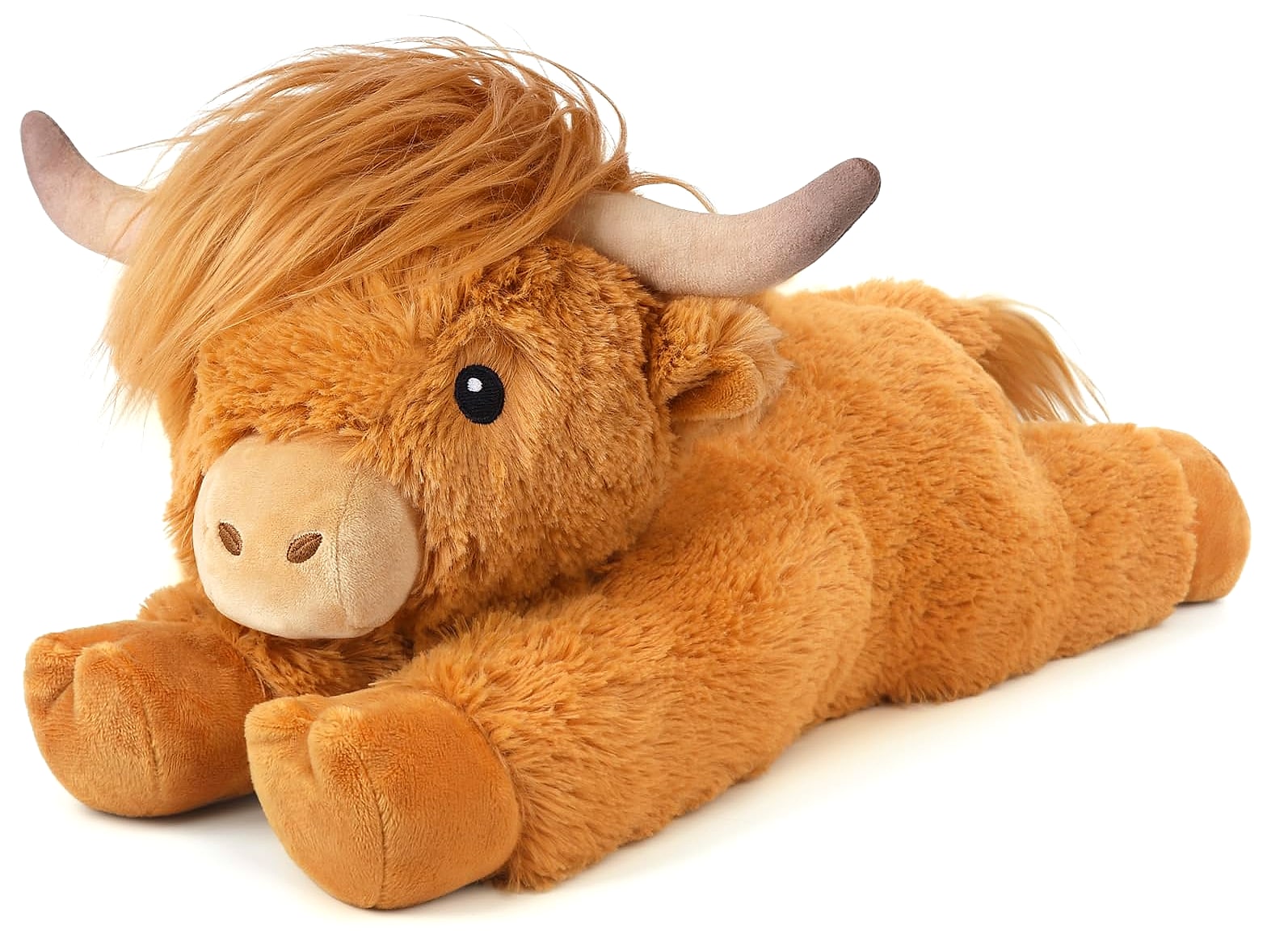 Cuckool Highland Cow Plush Heating Pad with Lavender Scent
