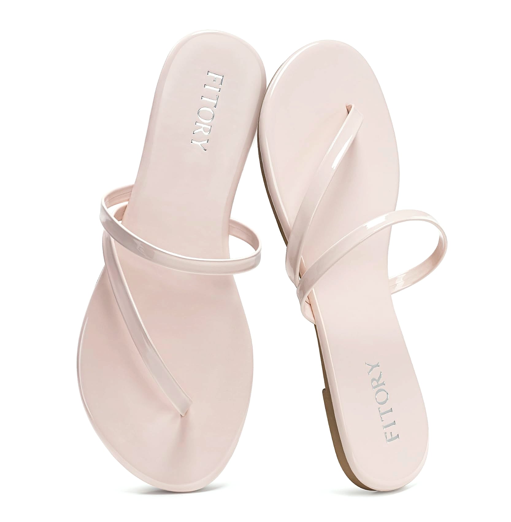 FITORY Women's Flip Flops Strappy Sandals Size 6-11
