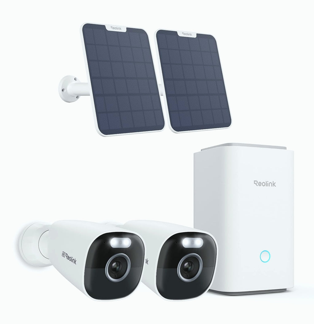 Reolink Argus Eco Ultra 4K Solar Wireless Security Camera Kit