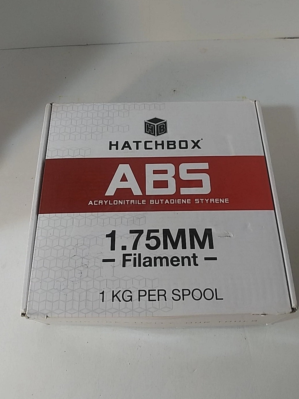 Hatchbox ABS 1.75 mm 3D Printer Filament Transparent Green 1kg Spool Quick Delivery