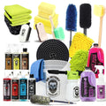 Mr. Detroit - 29pc Ultimate Car Detailing Kit - Pro Wash, Wheel & Interior Care