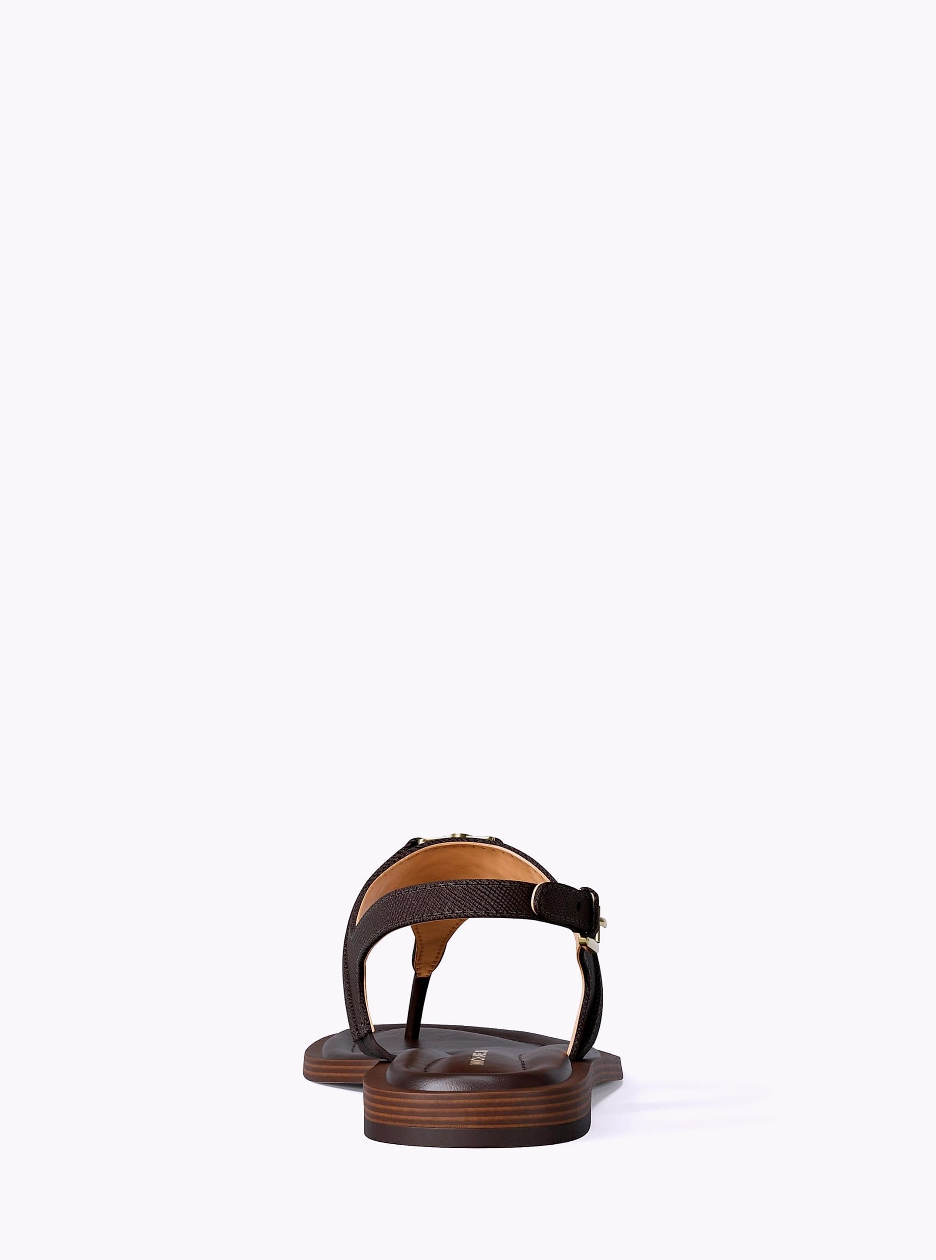 Michael Kors Mandy Leather Thong Sandals
