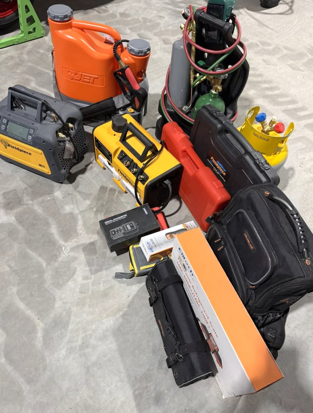 HVAC MAINTENANCE EQUIPMENT FOR SALE - COMPLETE HVAC BUSINESS STARTER KIT